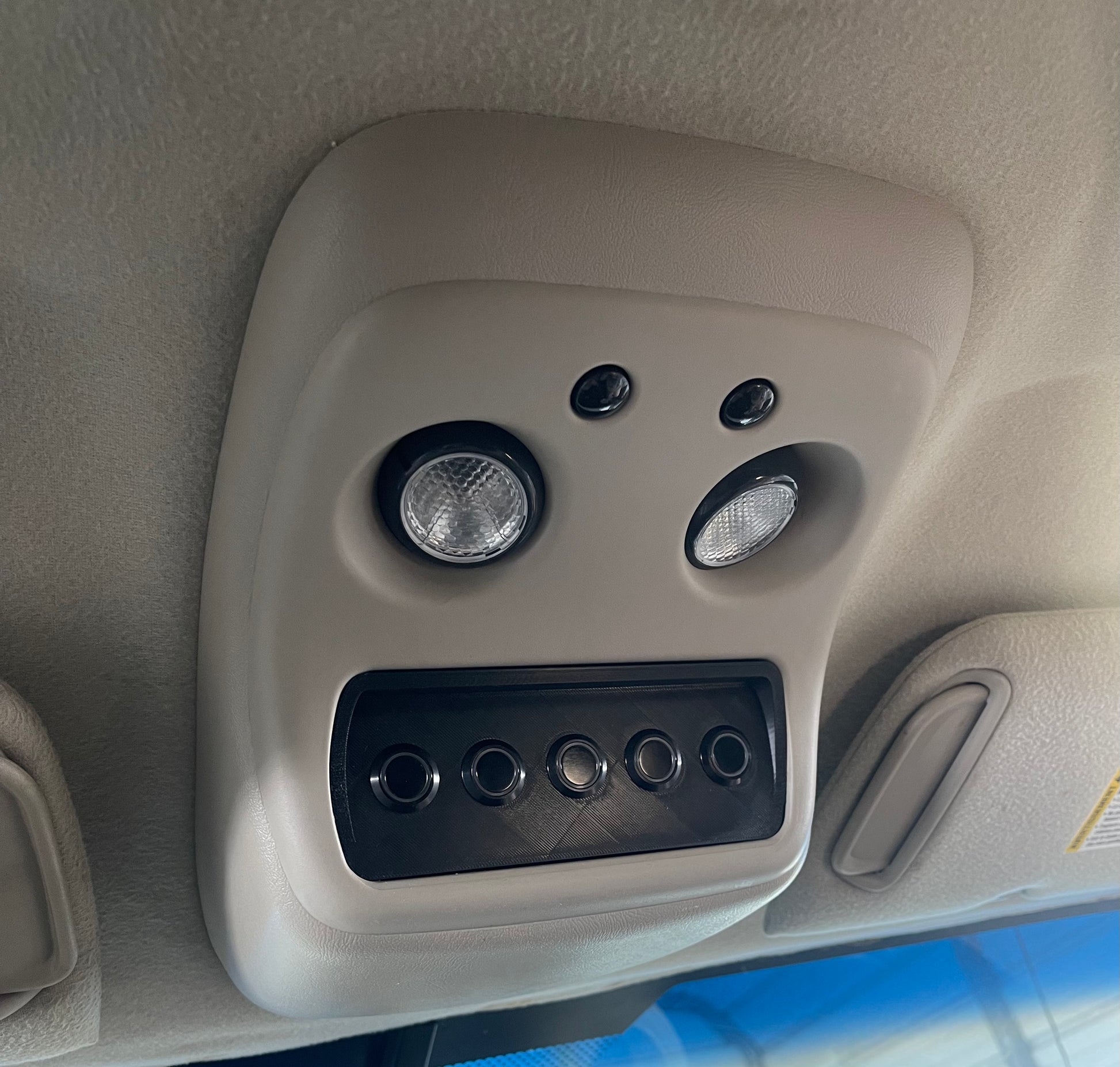 '03-'07 Overhead Cubby Switch Panel - Back Yard Garage, LLC